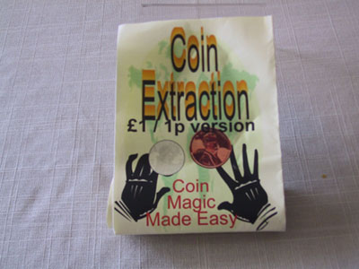 Coin extraction £1 1p version